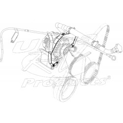 12559100  -  Bracket - Oil Level Indicator Tube  